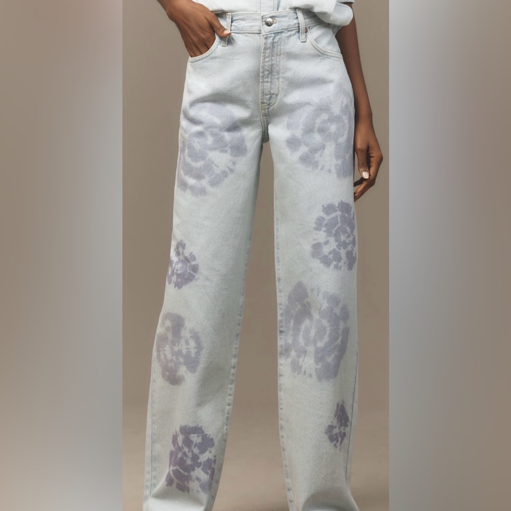 Pilcro Sunset High-rise Straight Leg Jeans—Anthropologie    Size 32. NWOT.